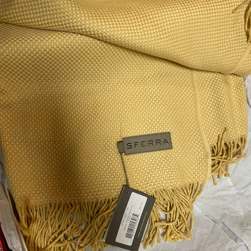 Sferra Bristol - Fringed Throw 51x71“
